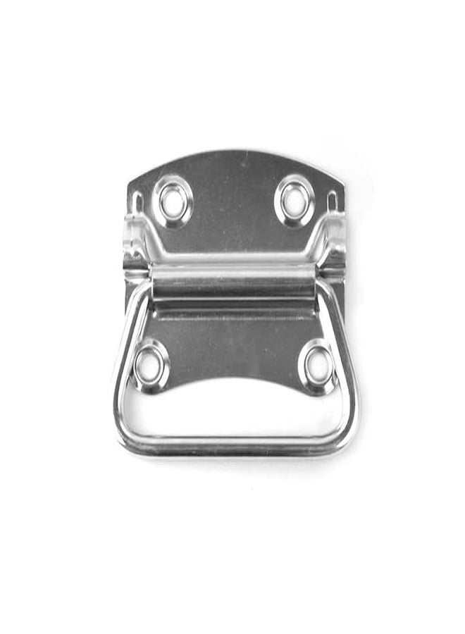 PENN ELCOM Surface Chest Handle (9.2 * 9.4 * 9.2) Steel | Wooden Storage Chests, Toolboxes, Equipment Cases, Instrument or Flight Cases, Heavy-Duty Drawers or Trunks | Sliver - Image 1